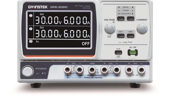 GPE-3060/6030 三通道直流电源 GPE-3060/6030 三通道直流电源