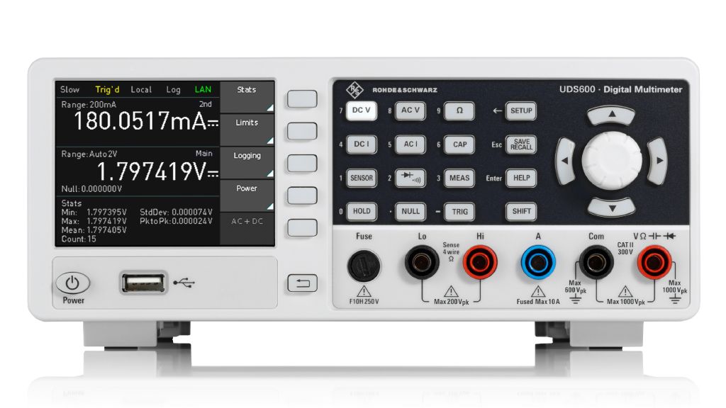 R&S UDS数字万用表系列 R&S UDS数字万用表系列